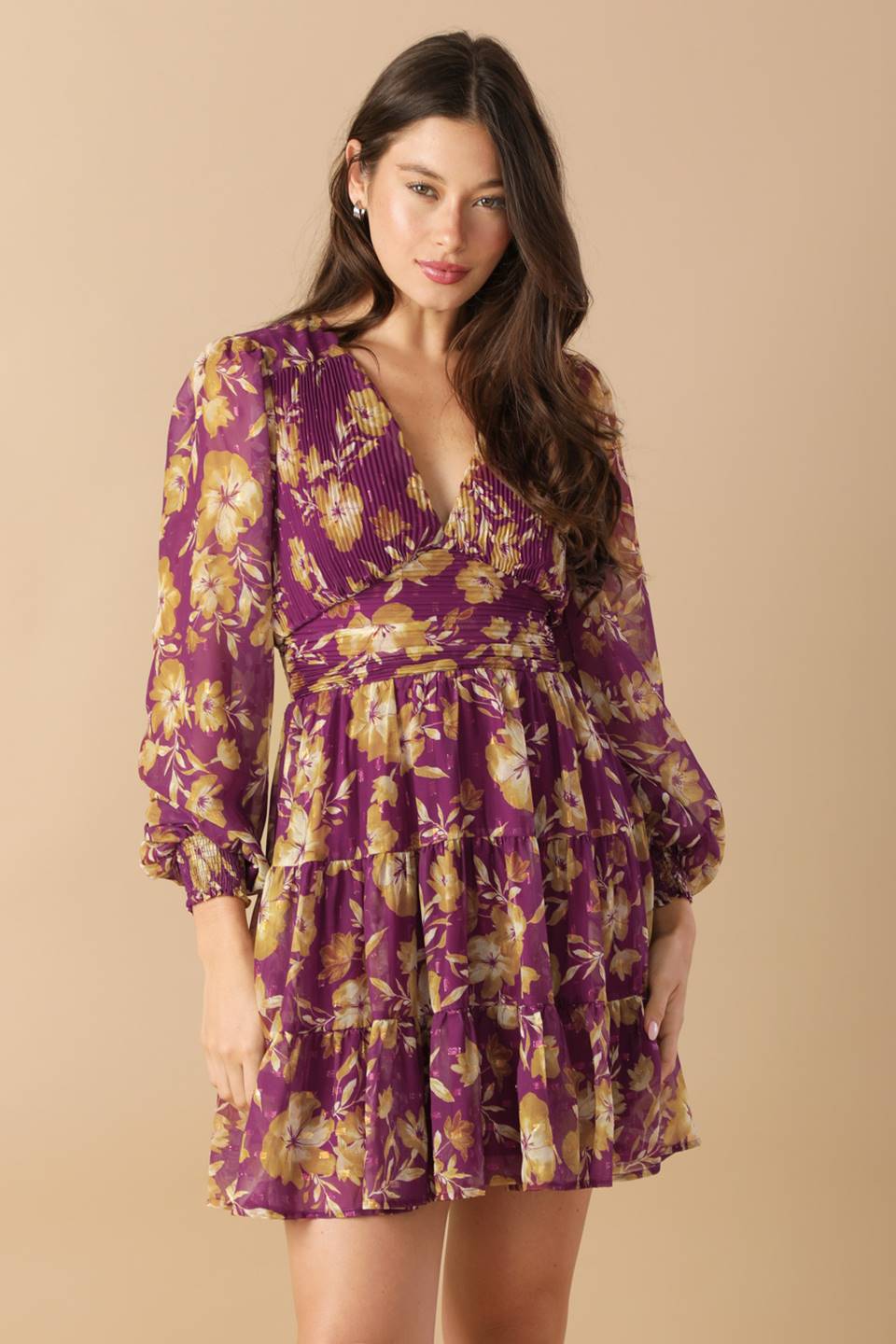 EFFORTLESS SELECTION WOVEN MINI DRESS Flying Tomato